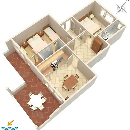 By The Sea Tisno, Murter - 4295 شقة