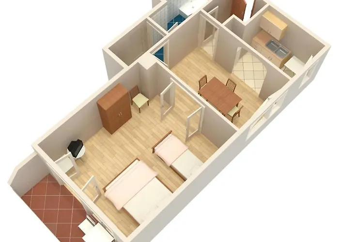 Апартаменты By The Sea Tisno, Murter - 4295 *